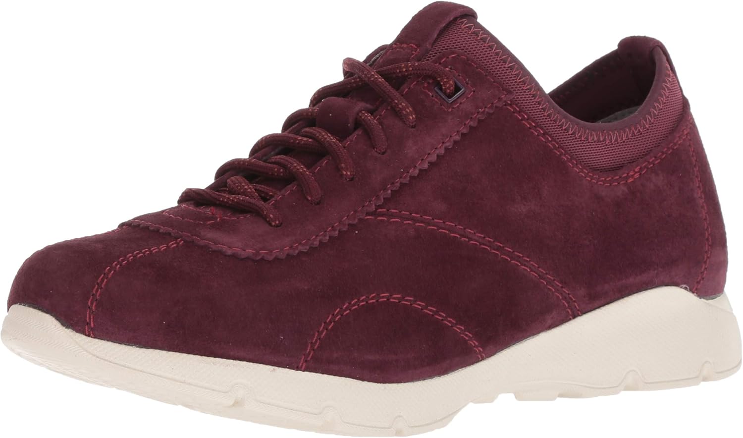 wine colored sneakers