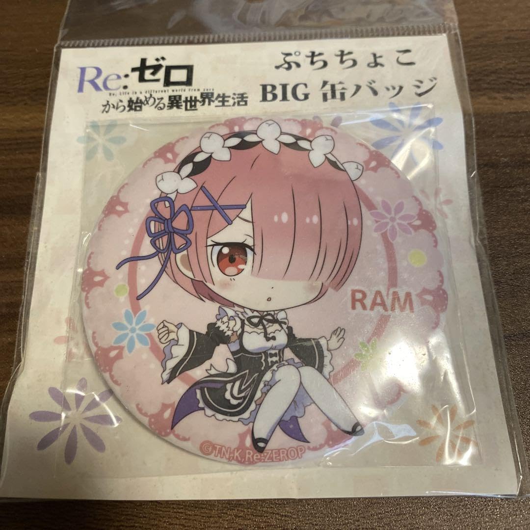 Amazon.co.jp: Re ゼロから始める異世界生活 ラム RAM 缶バッジ