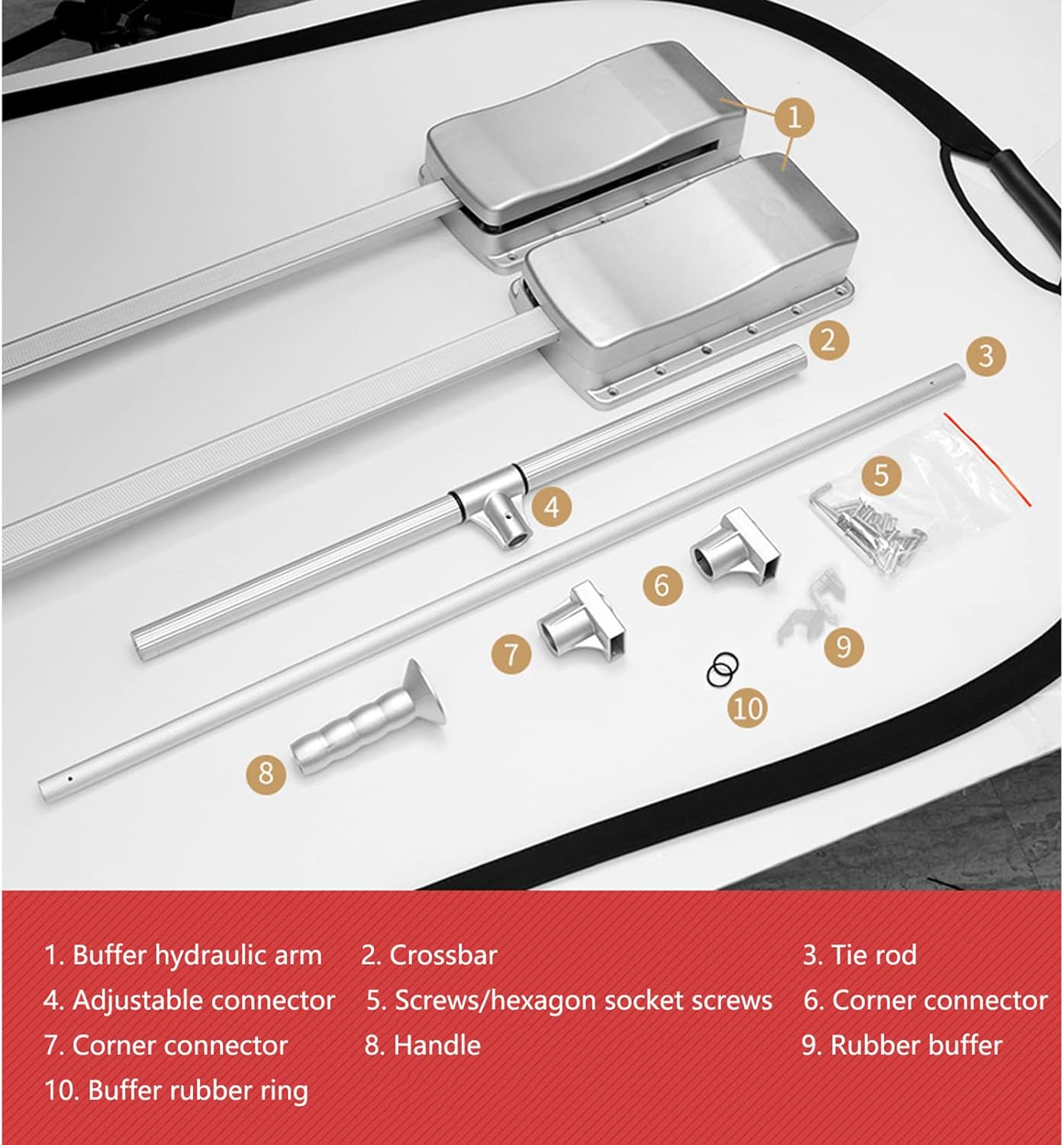 Heavy Duty Steel Closet Rod, Pull Down Wardrobe Rail, Adjustable Width, Durable Clothing Finishing Rack for Hanging Clothes