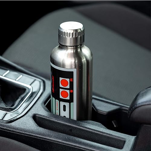 Miniatura 6 de Paladone NES - Botella de agua de metal, regular, multicolor