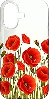 Vista 32 de iPhone XR - Carcasa para iPhone XR con diseño de amapolas rojas