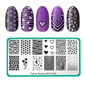 Maniology Heart & Stars Nail Stamping Starter Kit | Simply Cute Nail Art