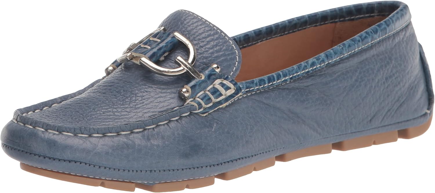 Donald Pliner Women's Driving Style Loafer, Blue Bell, 5.5