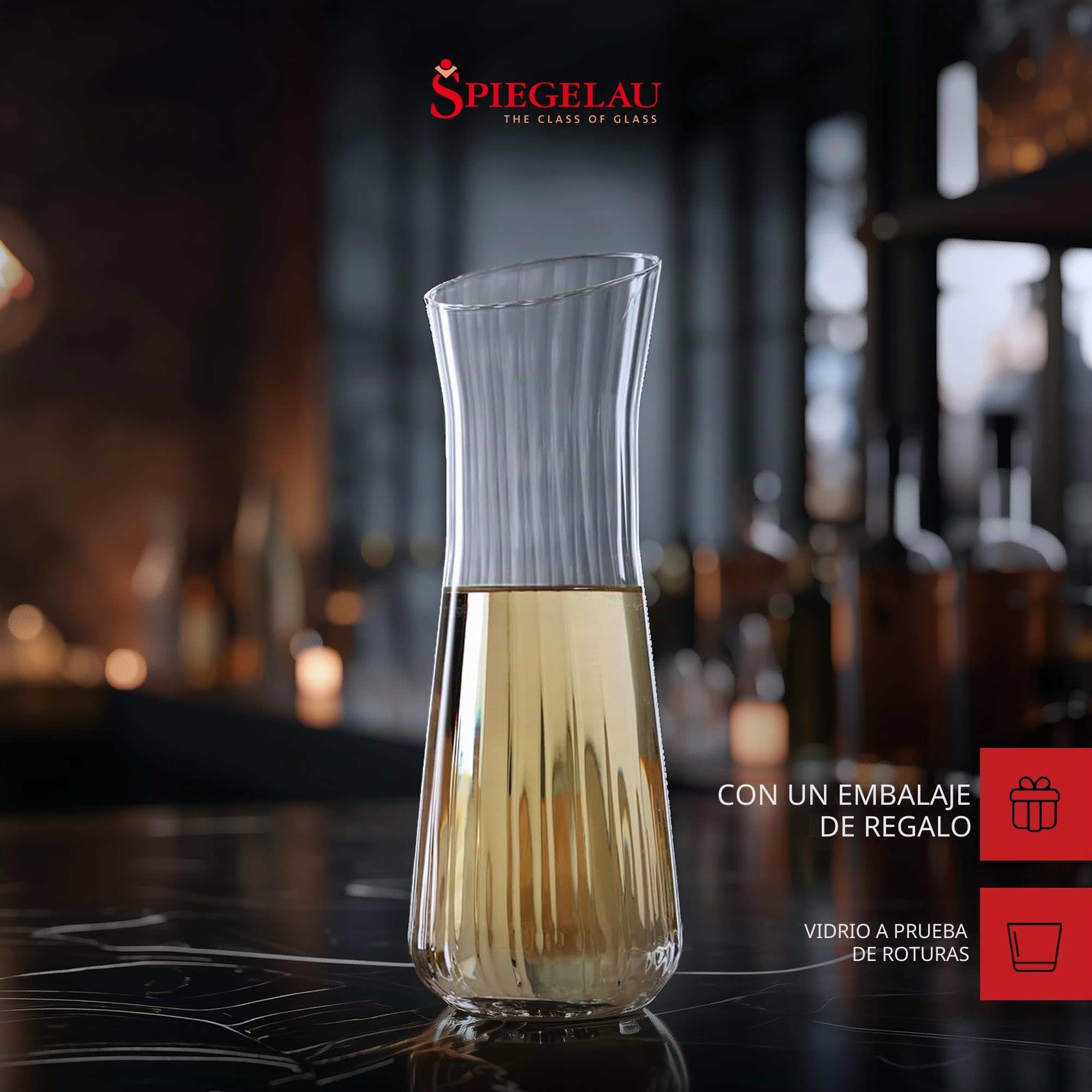 Spiegelau & Nachtmann 4450157 - Jarra (cristal, 1000 ml)