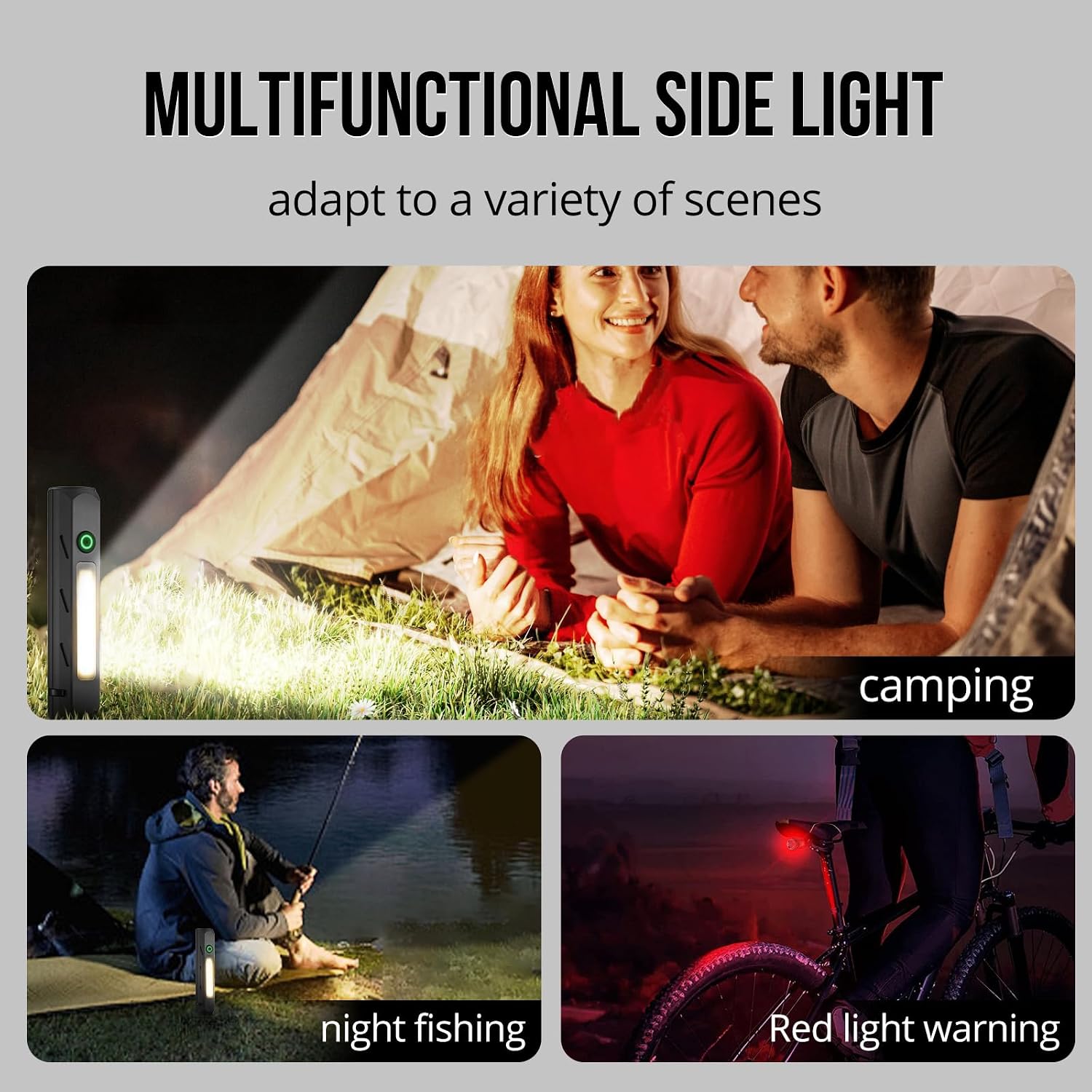 Rechargeable EDC Flashlight -1600 Lumens Pocket Flashlight USB C Flashlight with Clip Magnetic Base, LED & COB Light,8 Modes IP68 Waterproof Tactical Flashlight for Camping Car Repairs Emergency