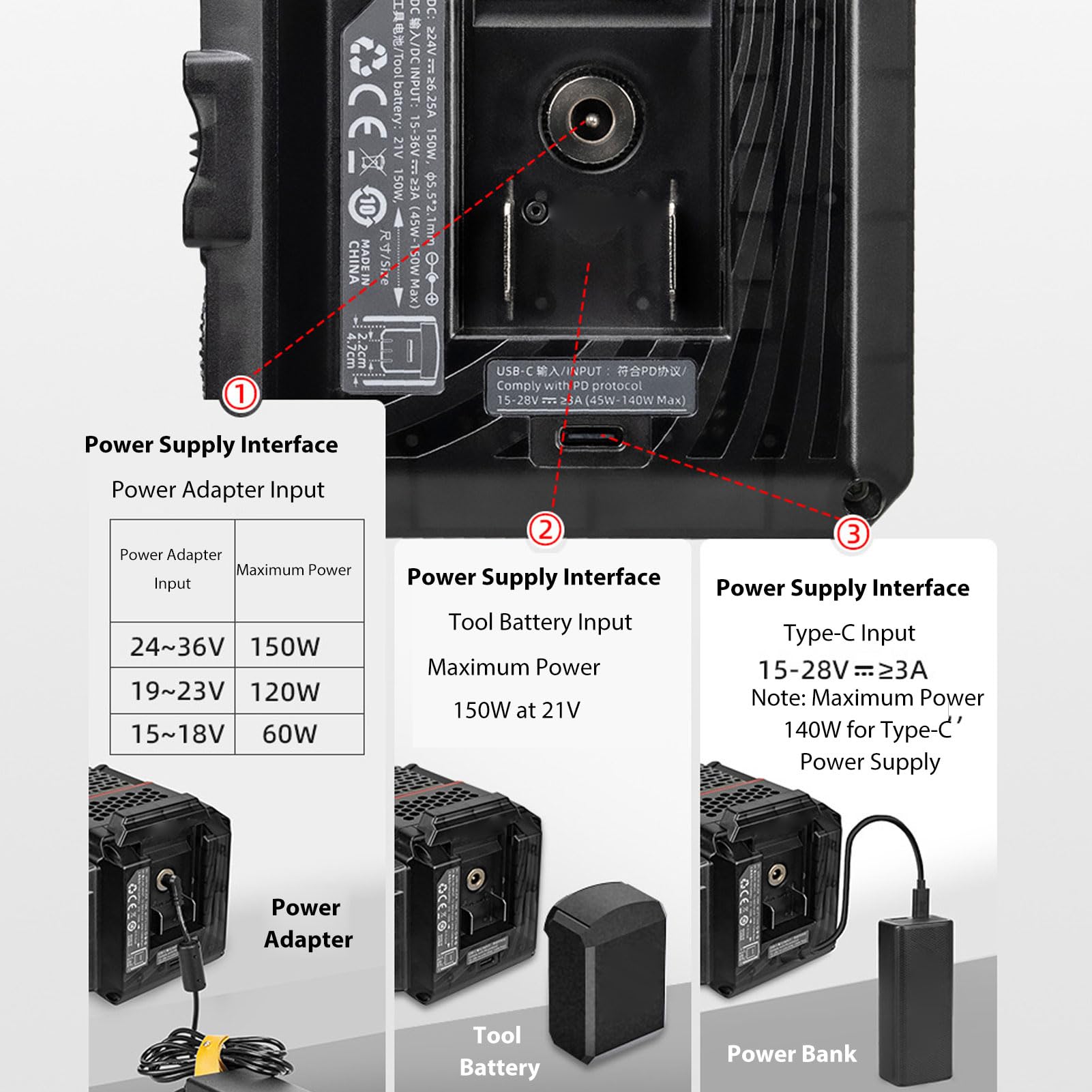 Sxhlseller Wideo LED o Mocy 150 W z kontrolą Aplikacji, Przenośne Oświetlenie Ciągłe, 6680 Luksów 2000–10 000 K, Przenośne Oświetlenie do Fotografii, Studyjne Wideo, Wbudowane 31 Efektów (wtyczka UE)