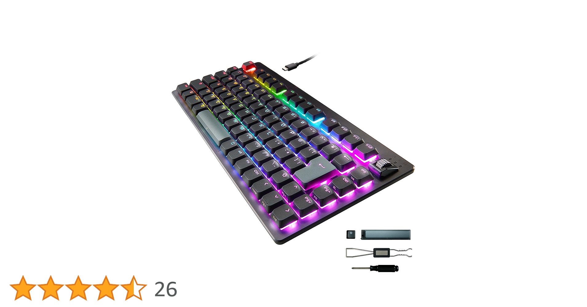 Amazon | エレコム ラピッドトリガー ゲーミングキーボード V