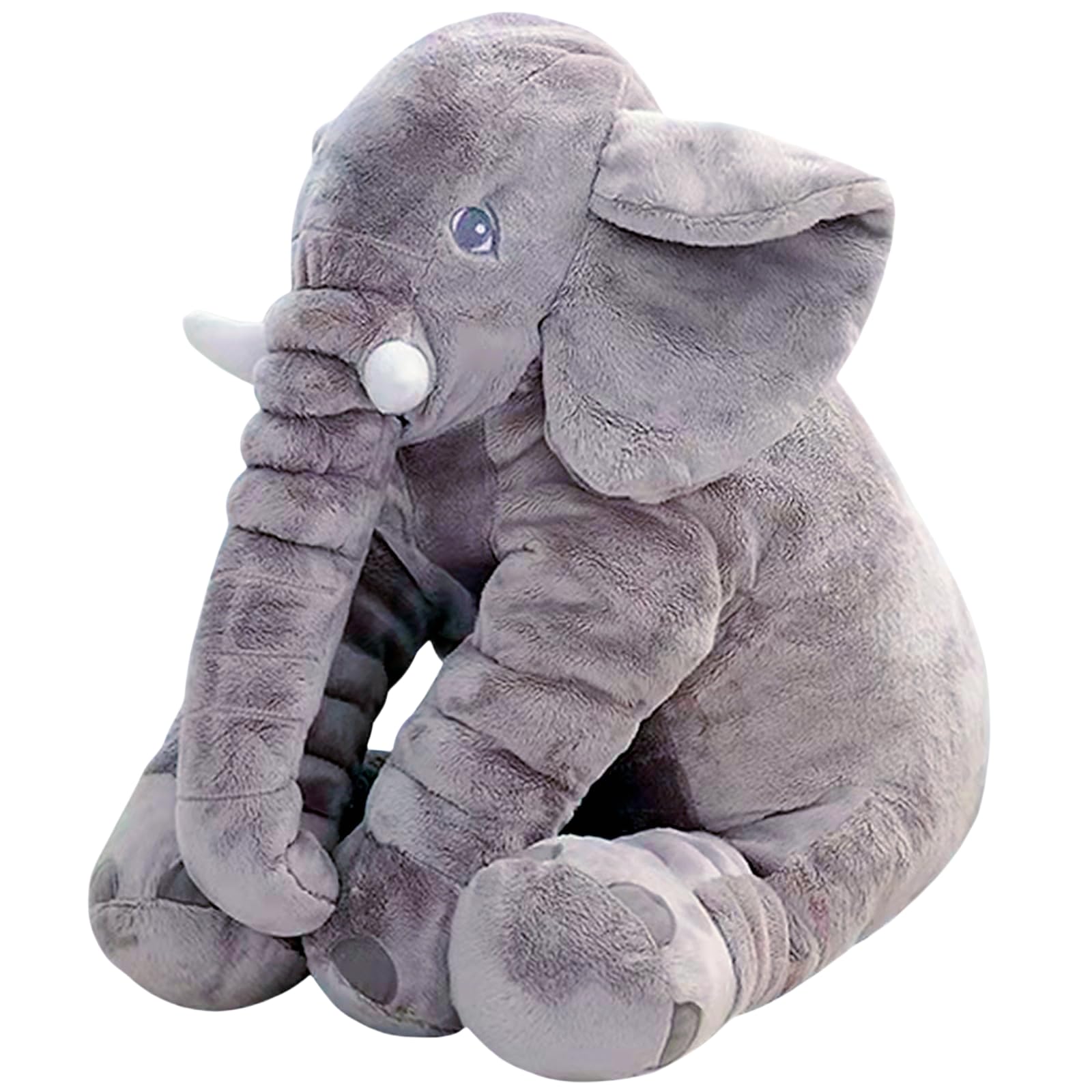 Ryttir 24 Inch Fuzzy Large Elephant Stuffed Animal, Soft Stuffed Elephants Plush Toy Cuddly Bedroom, Funny Valentine Elephant Gifts for Women Girls Boys
