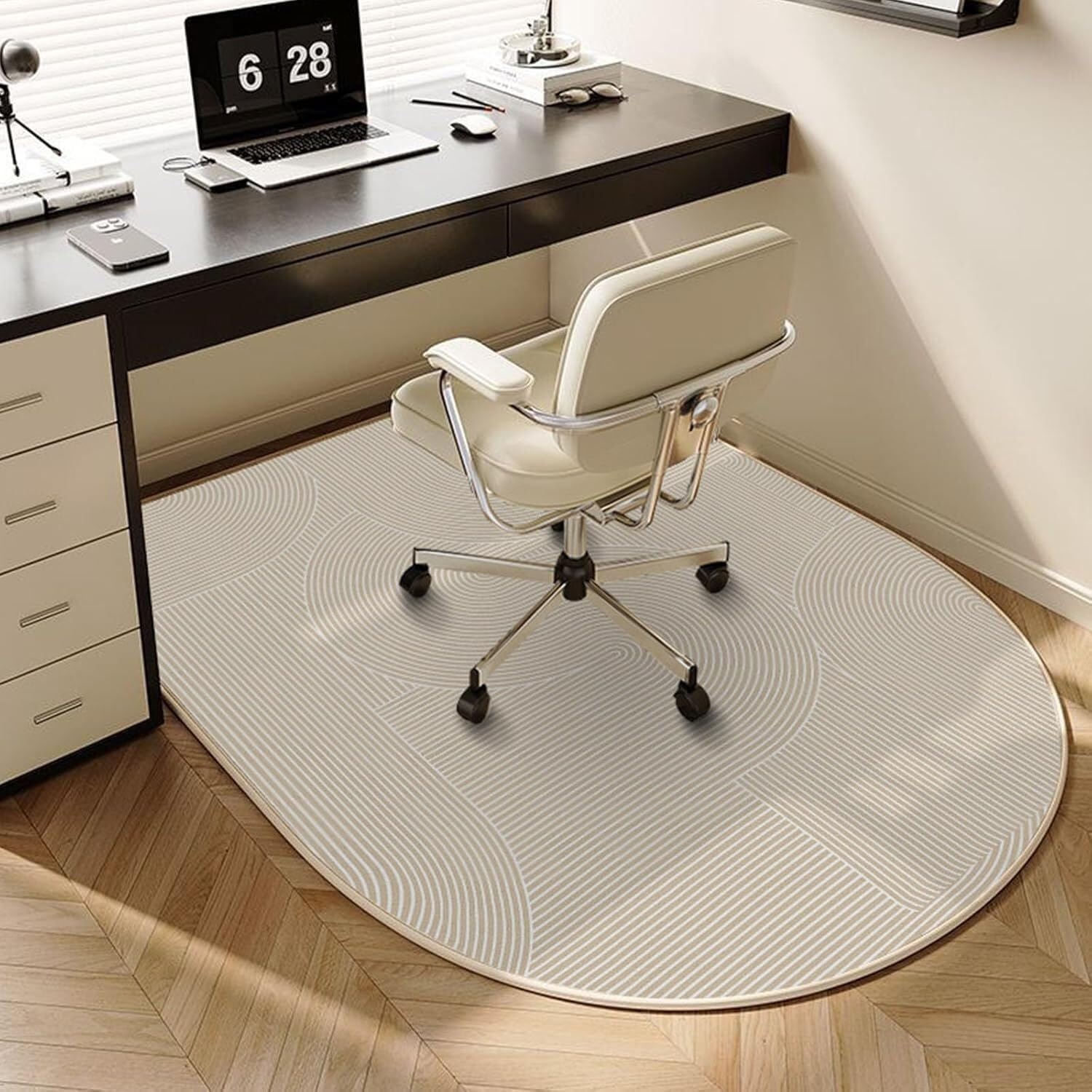SSDDLZEQ Premium durable range Cream-coloured Computer Gaming Wheelchair Cushion – Multi-purpose Protective Pad(Laser,80x120cm)