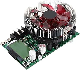 Electronic Load, Adjustable Electronic Load Tester, USB Adjustable Constant Current Electronic Load Battery Capacity Tester Module 150W 200V 20A US Plug