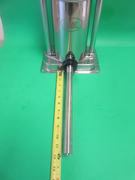 COMBO SET** 12 EXTRA LONG Sausage Stuffer Horn Tube 3/8 & 3/4 for LEM 5 LB Mighty Bite