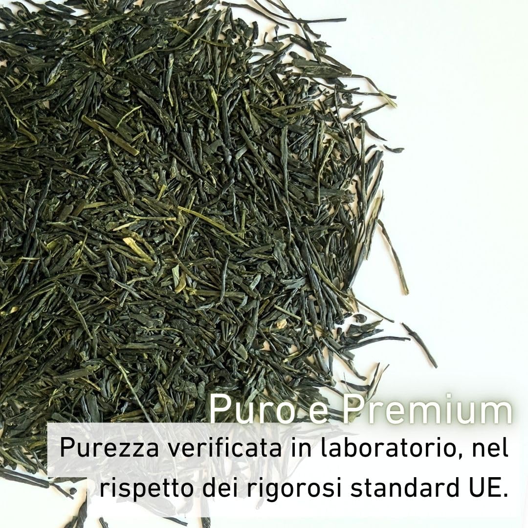 Daisan Tea, Honyama Tè Verde, Tè Verde Giapponese, Tè Sencha Premium | Tè fresco raccolto, Ryoku-Cha Verde Giapponese di Shizuoka, Giappone, Novità in Europa (100g)