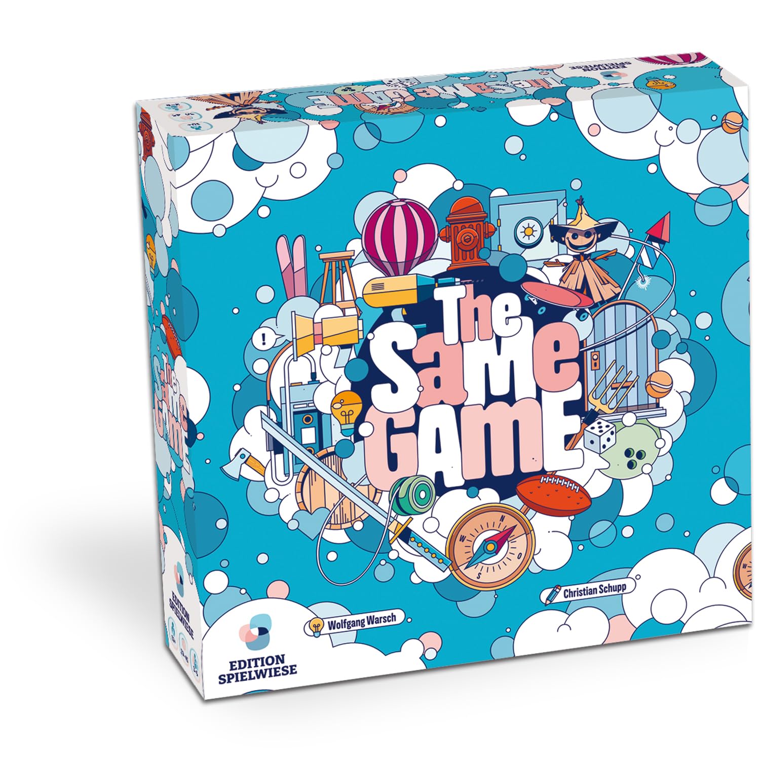 Edition Spielwiese, The Same Game, kooperatives Spiel, Gesellschaftsspiel für kreative Denker, spannendes Diskussionsspiel, Für 3–6 Spieler ab 10 Jahren