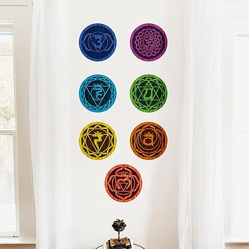 Miniatura 57 de Calcomanías de pared de mandala bohemia, calcomanías de pared de mandala mitad bohemia, calcomanías de pared de flores indias, calcomanías de pared