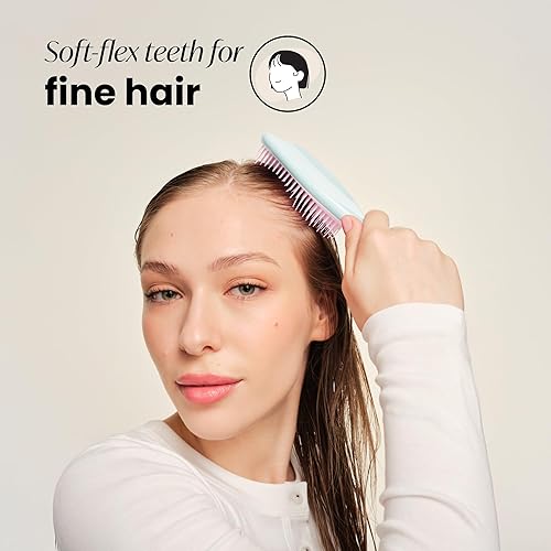 Miniatura 3 de Tangle Teezer Cepillo desenredante definitivo, cepillo para cabello seco y húmedo, reduce la rotura para tipos de cabello teñido, fino y frágil,
