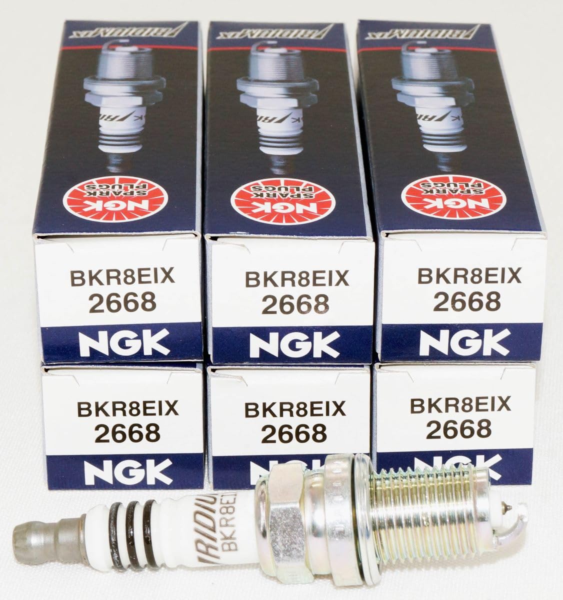 Amazon.com: NGK 2668 Iridium IX Spark Plugs BKR8EIX (6 Pack
