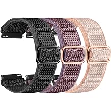 AR-01 Smart Watch Bands Stretch Watchband, Replacement for Fitpolo AR-01,for Aeac AR-01 Elastic Nylon Watch Straps Wristband Adjustable Straps Fabric Breathable3-PACK