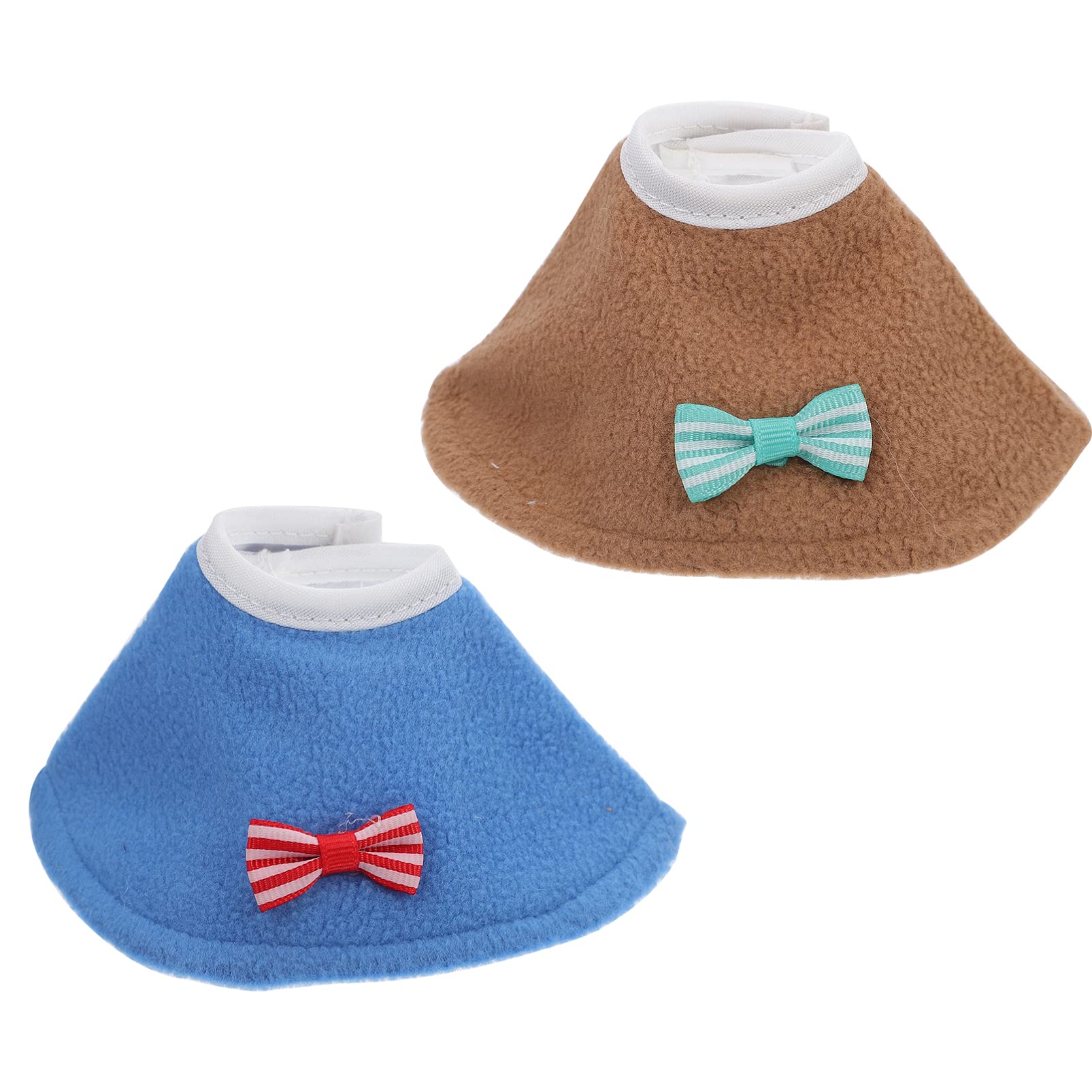 FONDOTIN 2 Pack Collar Bird Collar -Plucking for Lovebirds Protective Neckwear for Parakeets