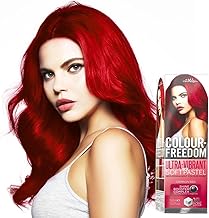 Colour-Freedom Crimson Red Ultra Vibrant or Soft Pastel Semi-Permanent Colour Mask – With Shine Booster Complex