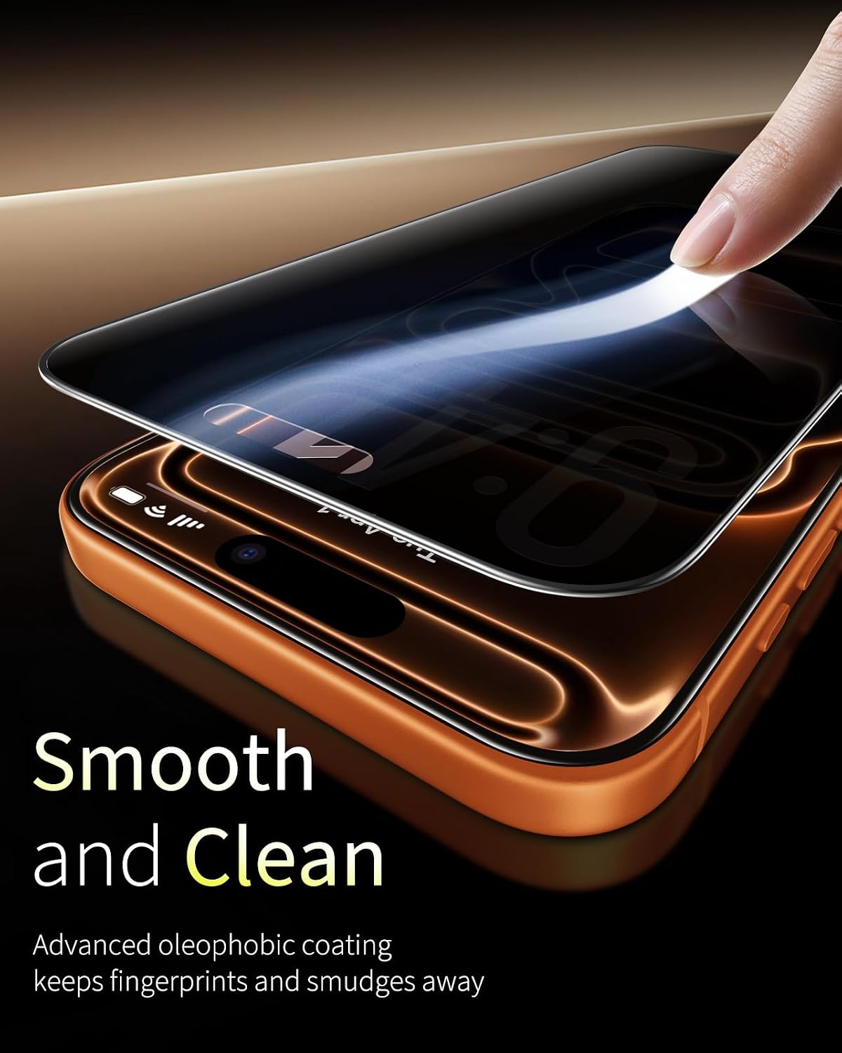 for iPhone 17 Pro Privacy Screen Protector, 3 Pack, [Anti-spy] [Micro-curved Edges] 9H+ Hardness Tempered-Glass Privacy Screen Protector, Case Friendly, 6.3 inch