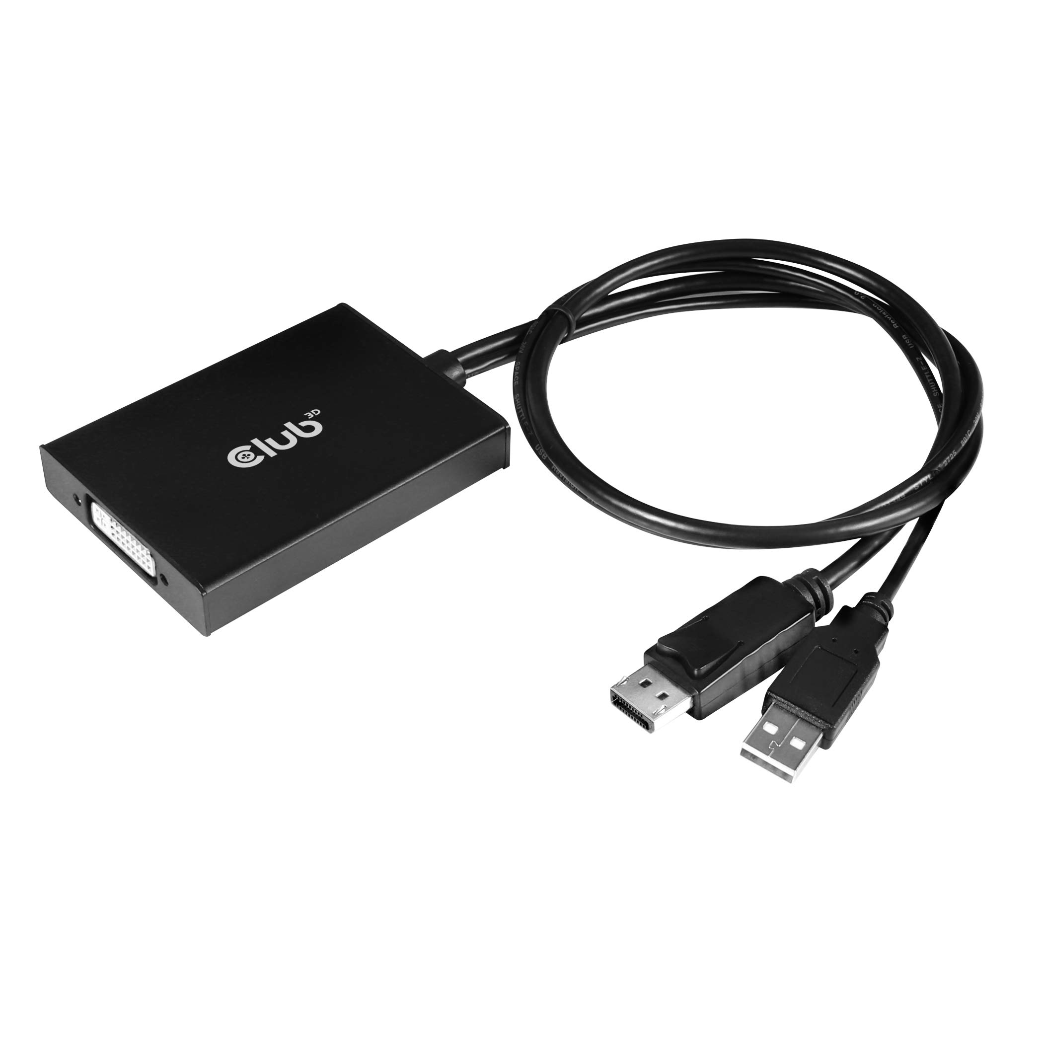 CLUB 3D ADAPTADOR DISPLAYPORT DVI-D HDCP off Aktiv ST/BU Retail