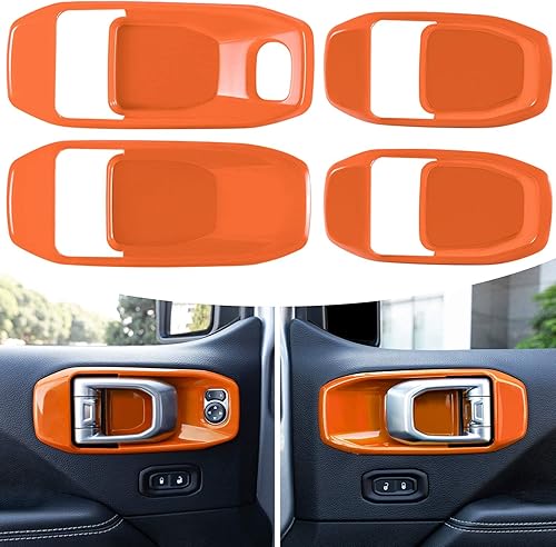 Miniatura 7 de Juego de 21 piezas de decoración interior para Jeep Wrangler JL JLU 2018-2022 y Gladiator JT 2020-2022  Interruptor de luz de lectura para el