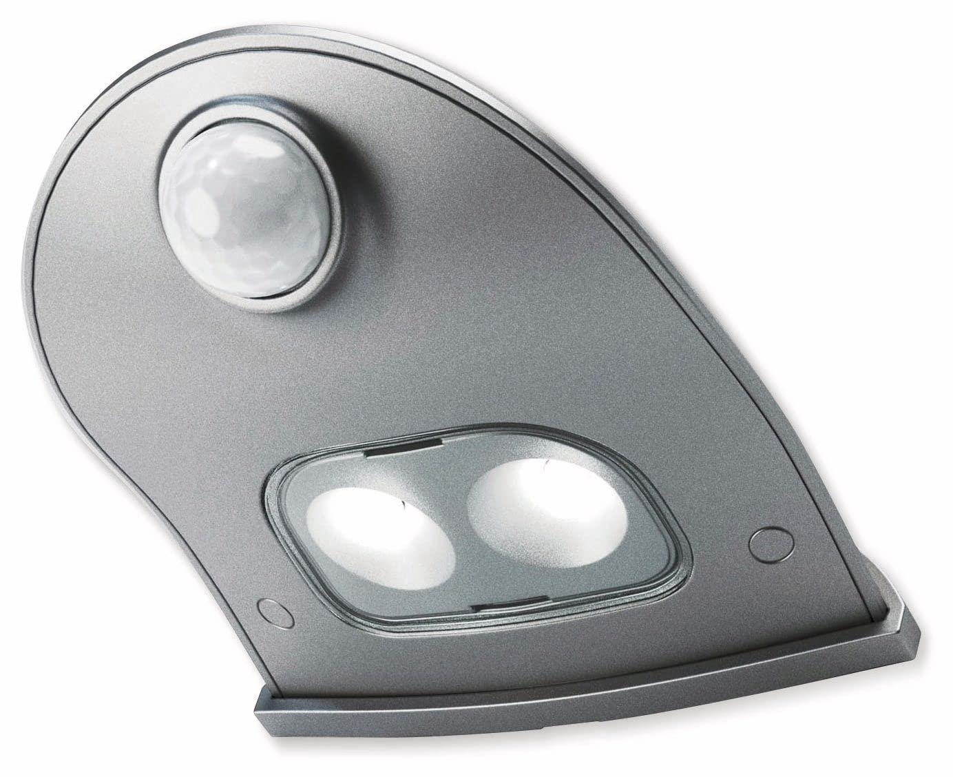 Osram Door LED Down Battery Operated Light, Integrated Motion Sensor, Day-Night Sensor, IP54, Cool White, 102.5 x 92.4 x 36.5 mm [Energy Class A ++]