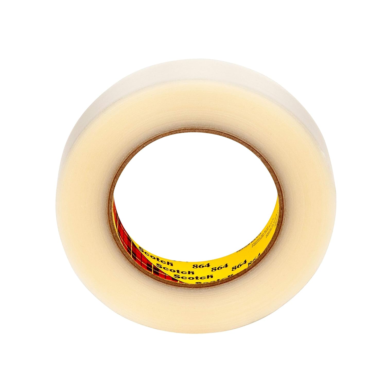 Scotch Reinforced Strapping Tape 864 24 mm x 55 M, 0.94' Wide, 60.14 yd. Length