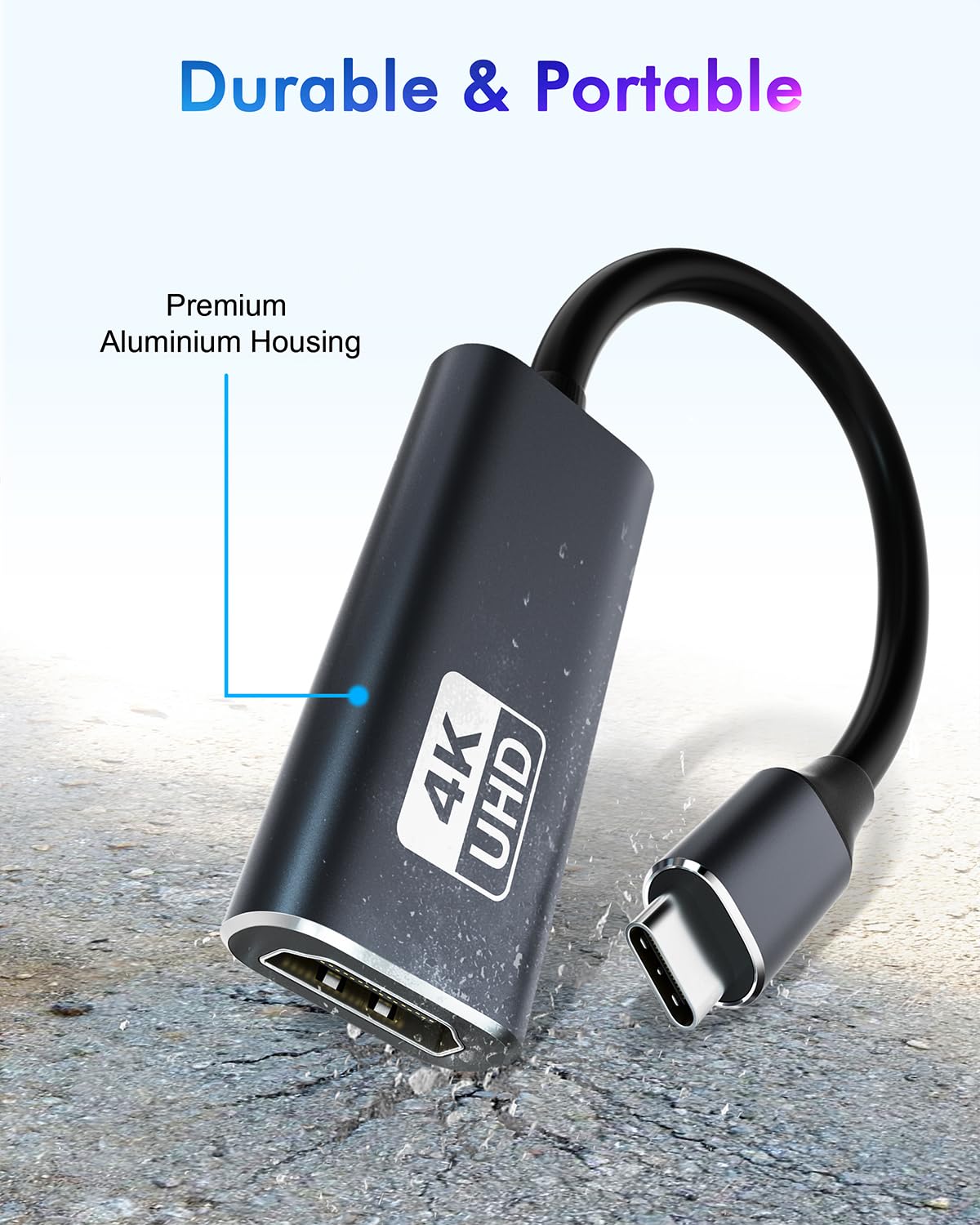 Adaptateur USB-C Vers HDMI 4K 60Hz C2G - Compatible MacBook, IPad, Galaxy, Surface Et PC