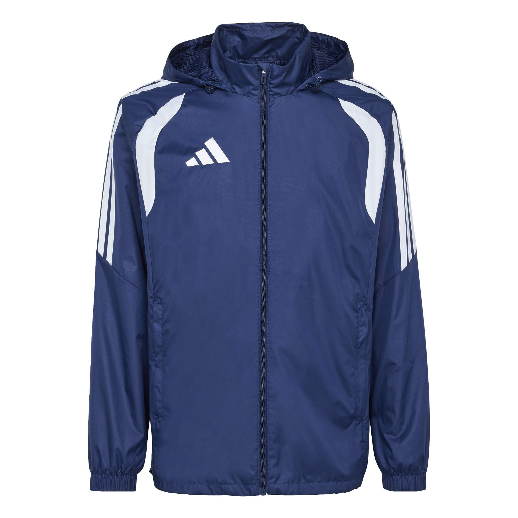 adidas Men's Tiro 26 League Windbreaker Coat, team navy blue 2/white, M