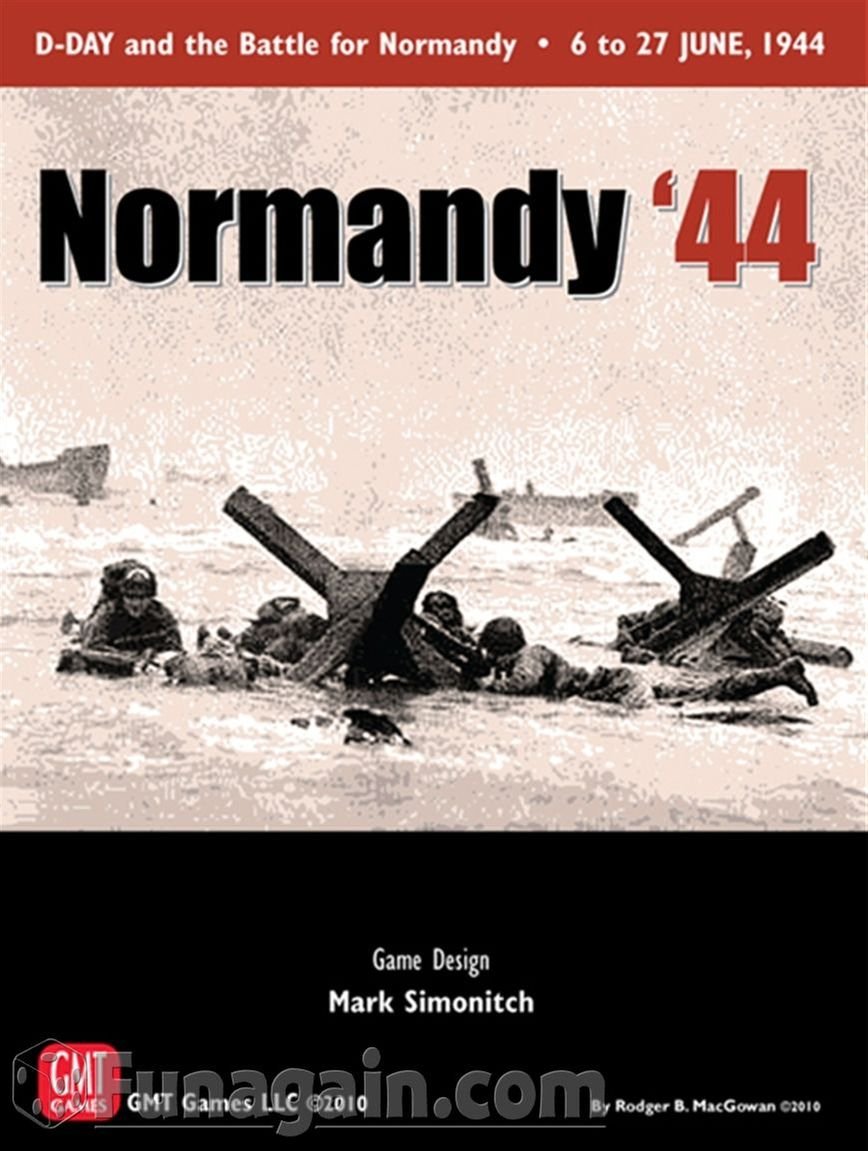 Normandy '44 - D-Day the Battle for Normandy - 6-27 June 1944 - Board Game - Historical Wargame