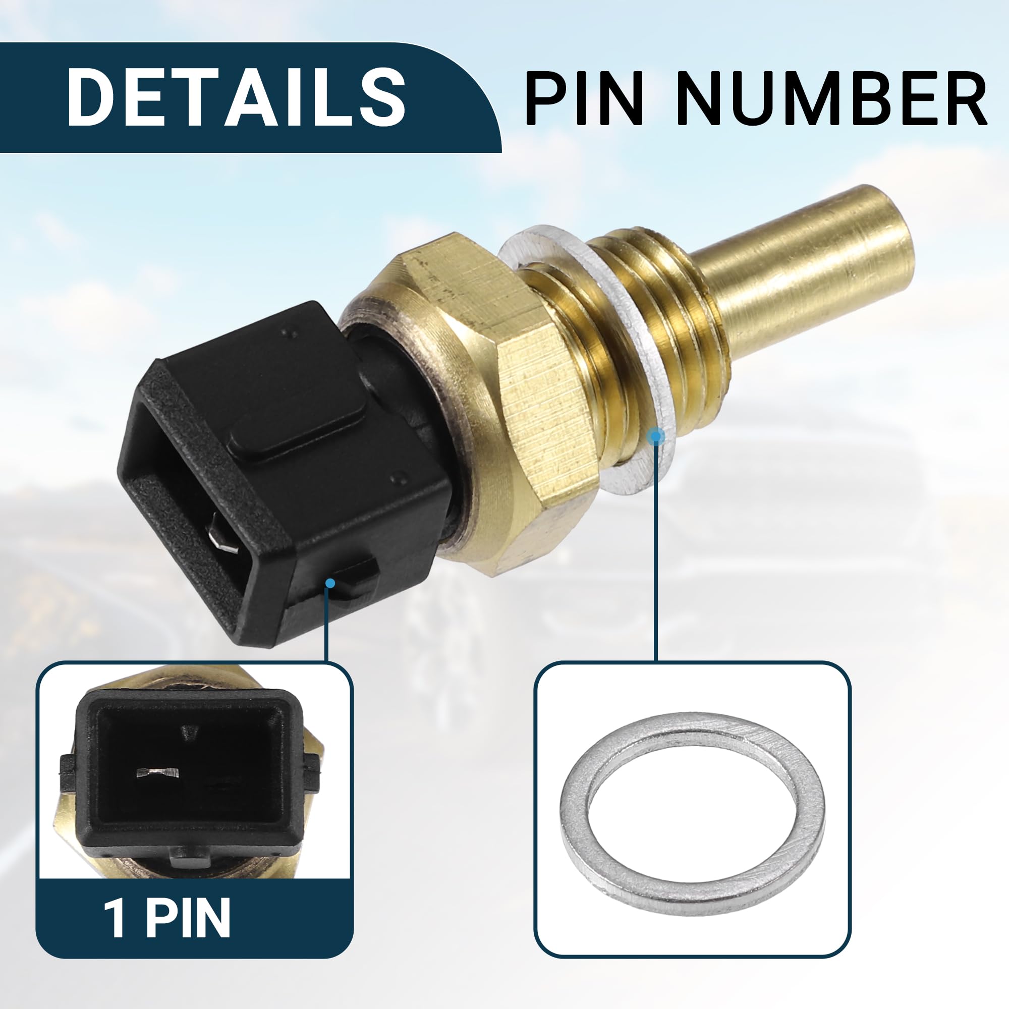 13621433077 Coolant Engine Temperature Sensor FAN Switch FOR BMW 3 5 6 7 Series Car Accessories TX128 TX128T 13 62 1 433 077