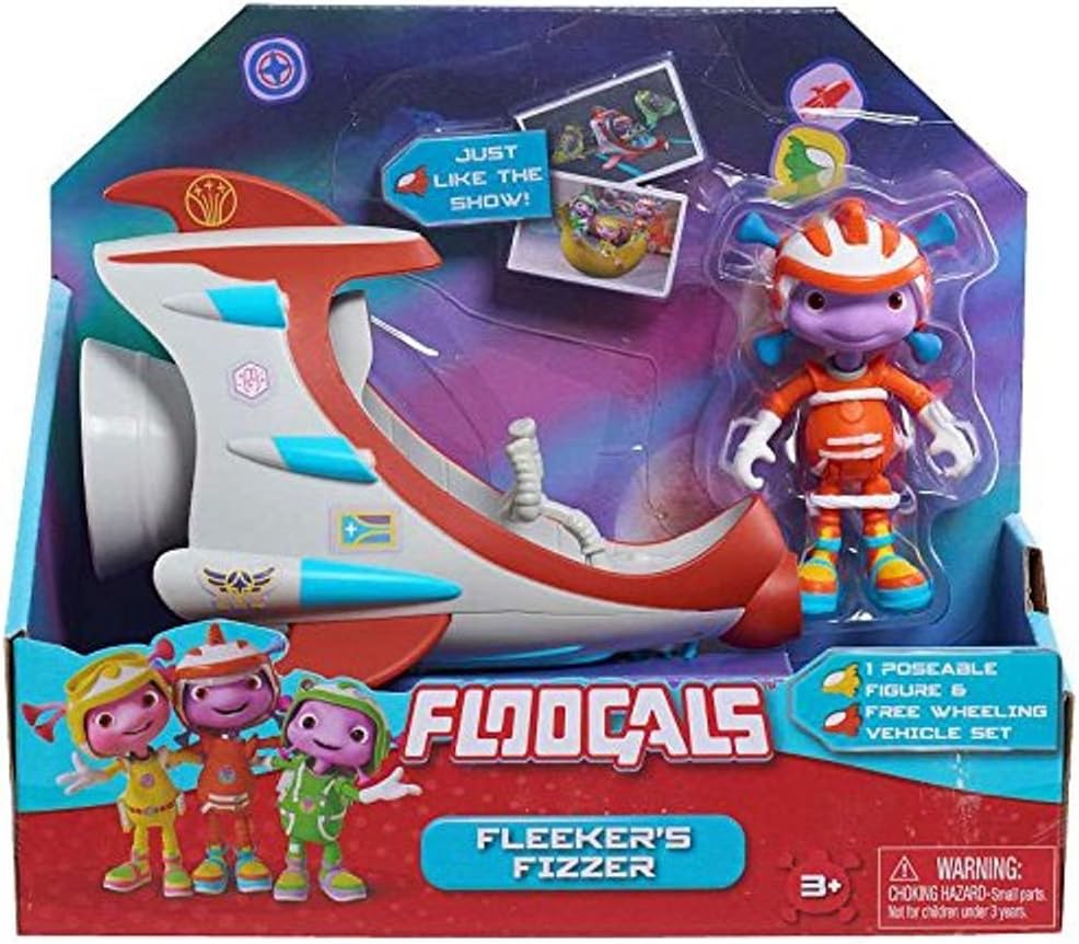 Floogals Just Play Figure with Vehicle Fleeker Fizzer