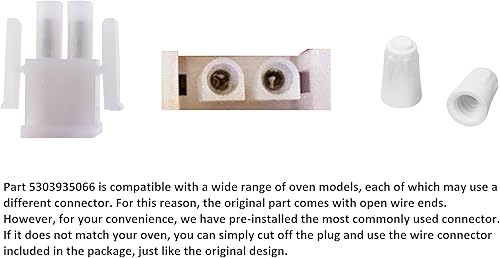 Miniatura 4 de 5303935066 Encendedor de horno de cocina de gas genuino OEM WB13K21 WB2X9998 WCI-5303935066 AP2150412 WB13K0021 PS470129 WB13T10001 41-2055 34