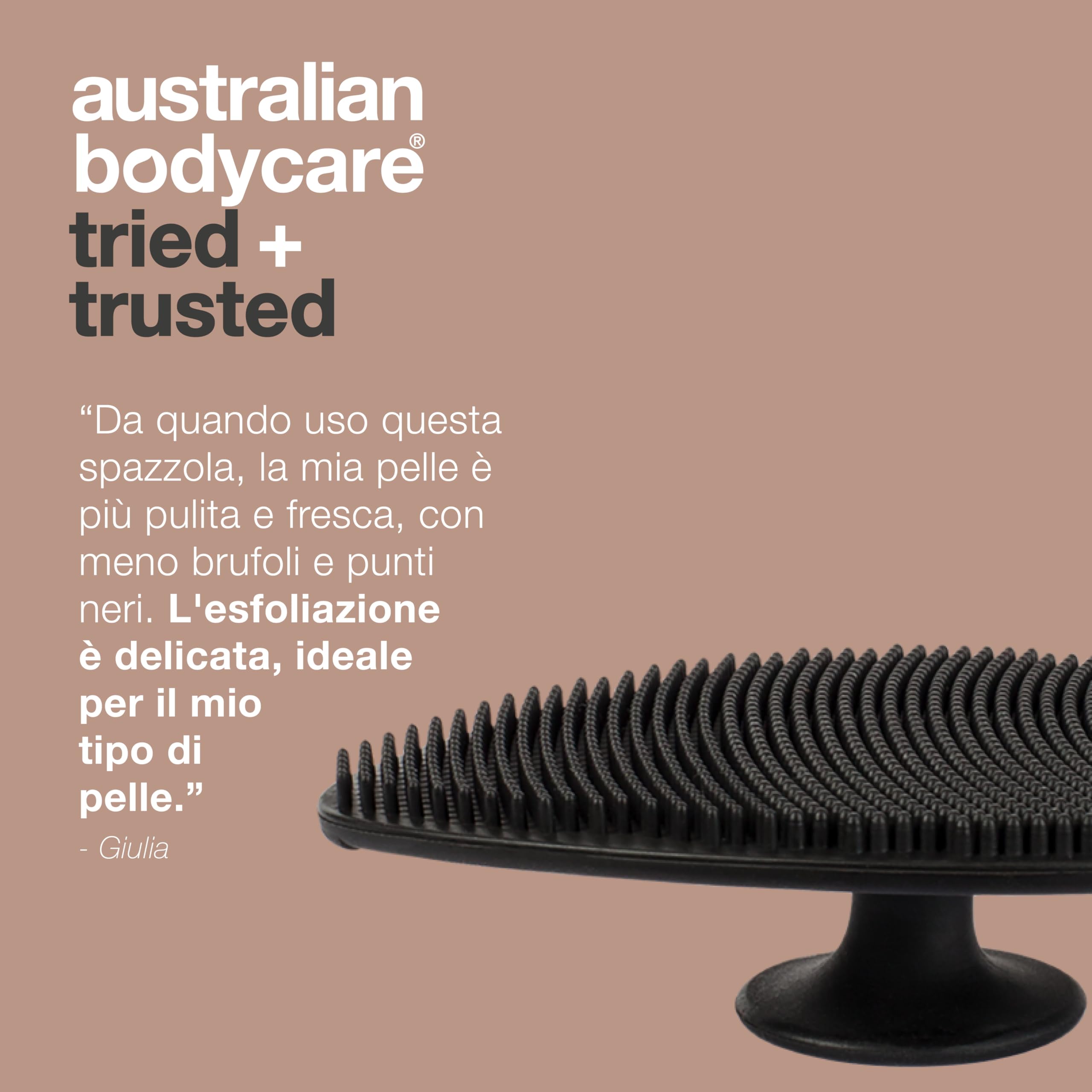 Spazzola in Silicone per Pulizia Viso ed Esfoliazione - Scrubber Quotidiano per Pelle Luminosa e Pulita | Riduce Imperfezioni, Punti Neri, Brufoli | Massaggio Delicato e Pulizia Profonda dei Pori