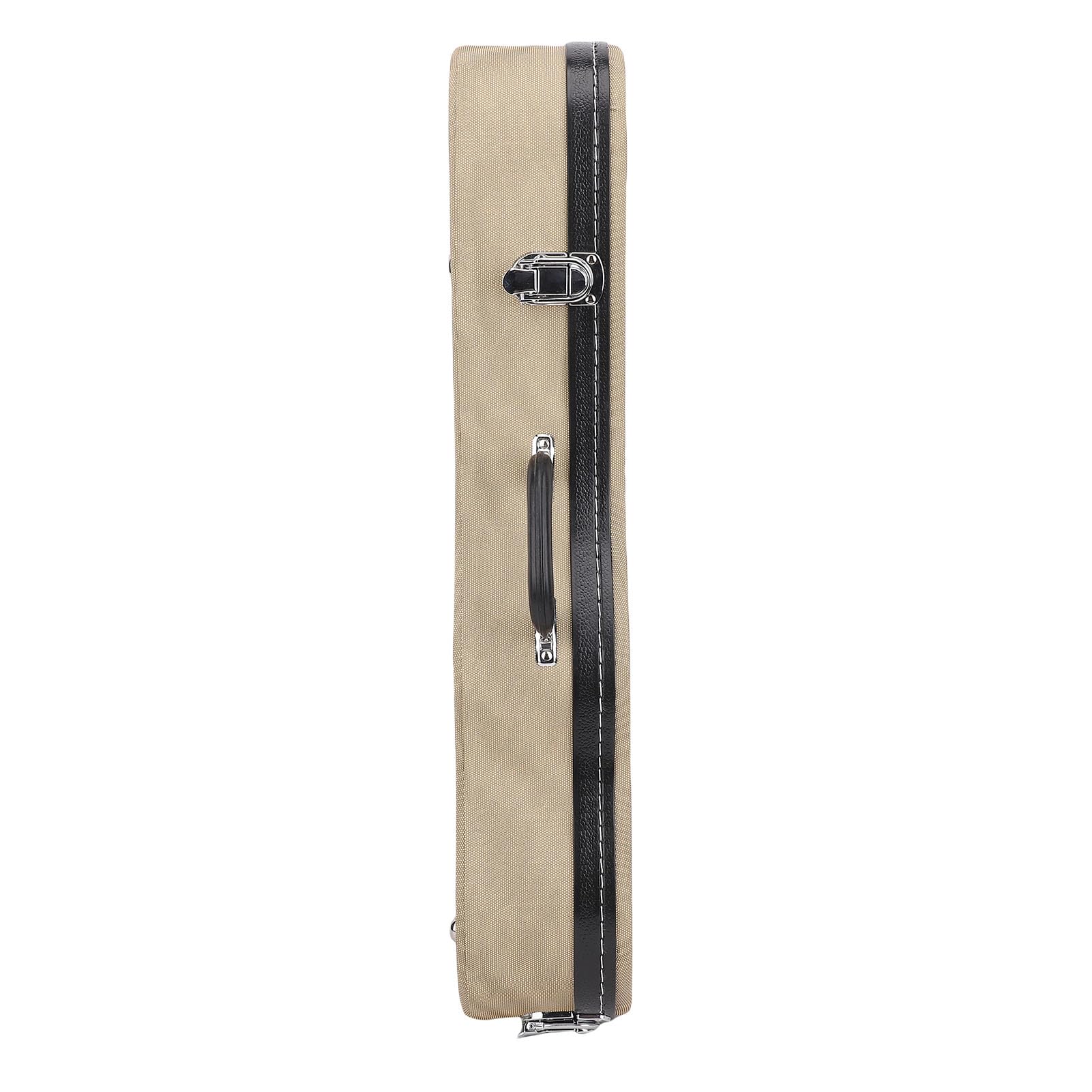 LiebeWH Custodia per Ukulele Tenore in Pelle PU, Custodia Rigida per Chitarra da, per Strumenti da 23 Pollici, con Chiusura in Schiuma, per Riporre Accessori Interni, per Lezioni di Viaggio e