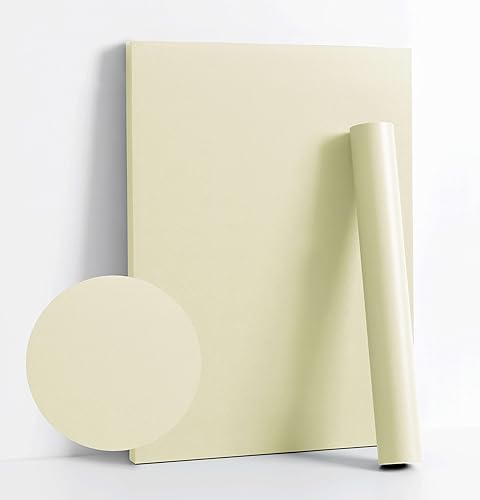 Miniatura 19 de Dimoon 236''x17.7'' White Thicken Peel and Stick Wallpaper Contact Paper Modern Self Adhesive Wall Paper Removable Renter Friendly Textured Solid