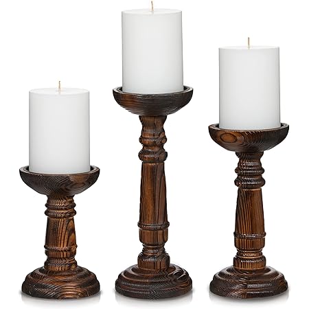 1pc Metal Candlestick Candle Holders Pillar Candle... – Grandado