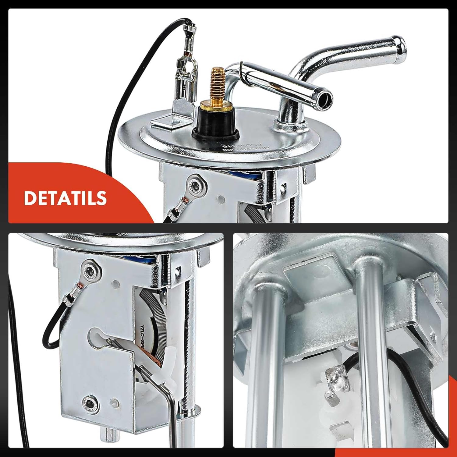 A-Premium Fuel Tank Sending Unit Compatible with Jeep CJ5 Jeep CJ5, CJ5 CJ5, CJ7 1977-1980, CJ7 1981-1986, Scrambler 1981-1985, Replace# J5358043, J8133725