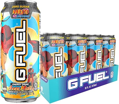 G Fuel Sage Mode - Bebida energética sin azúcar, bebidas saludables, cero calorías, 300 mg de cafeína por lata carbonatada, fruta de pomelo + sabor