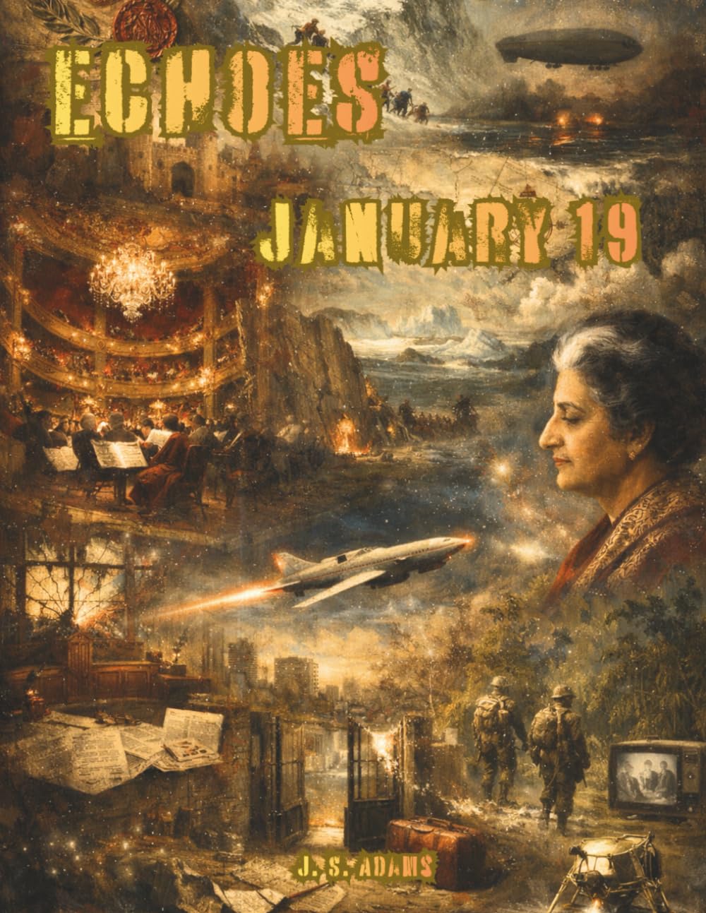 Echoes: January 19: A Coloring Journey Through January 19th in History (Echoes: A Coloring Journey Through History)
