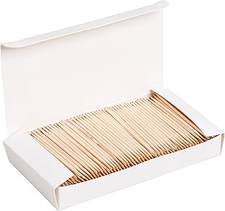 500 Count Toothpicks - Wooden Toothpicks Premium Tooth Picks for Appetizer,Olive,Barbecue,Fruit,Cocktail,Teeth Cleaning,Party