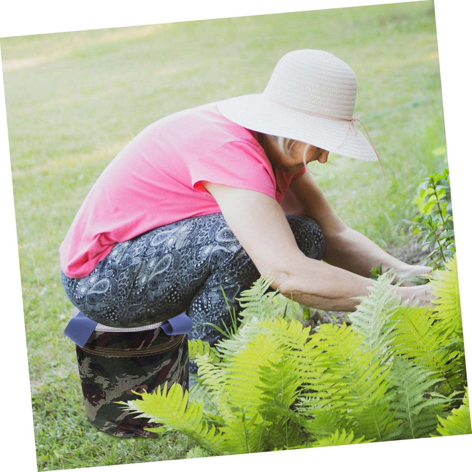 Portable Garden Stool Lightweight Sturdy Seat for Outdoor Activities for Fishing - Image 5
