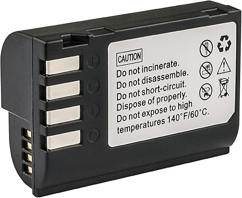 Miniatura 2 de Kastar Paquete de 2 baterías DMW-BLK22 y cargador de pared AC de repuesto para cámara digital sin espejo Panasonic Lumix GH5 II, cámara digital sin