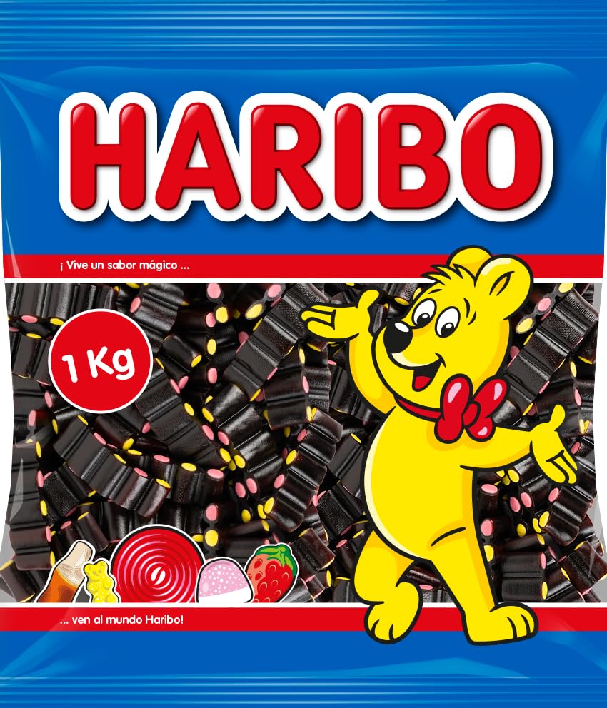 HARIBO CARTUCHERAS NEGRAS 1KG