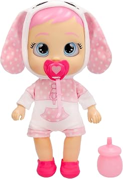 Cry Babies Coney Interactive Doll My First Steps With Sounds And LED Tears Walking Baby Doll Toy For Children Age 3 Years and Up