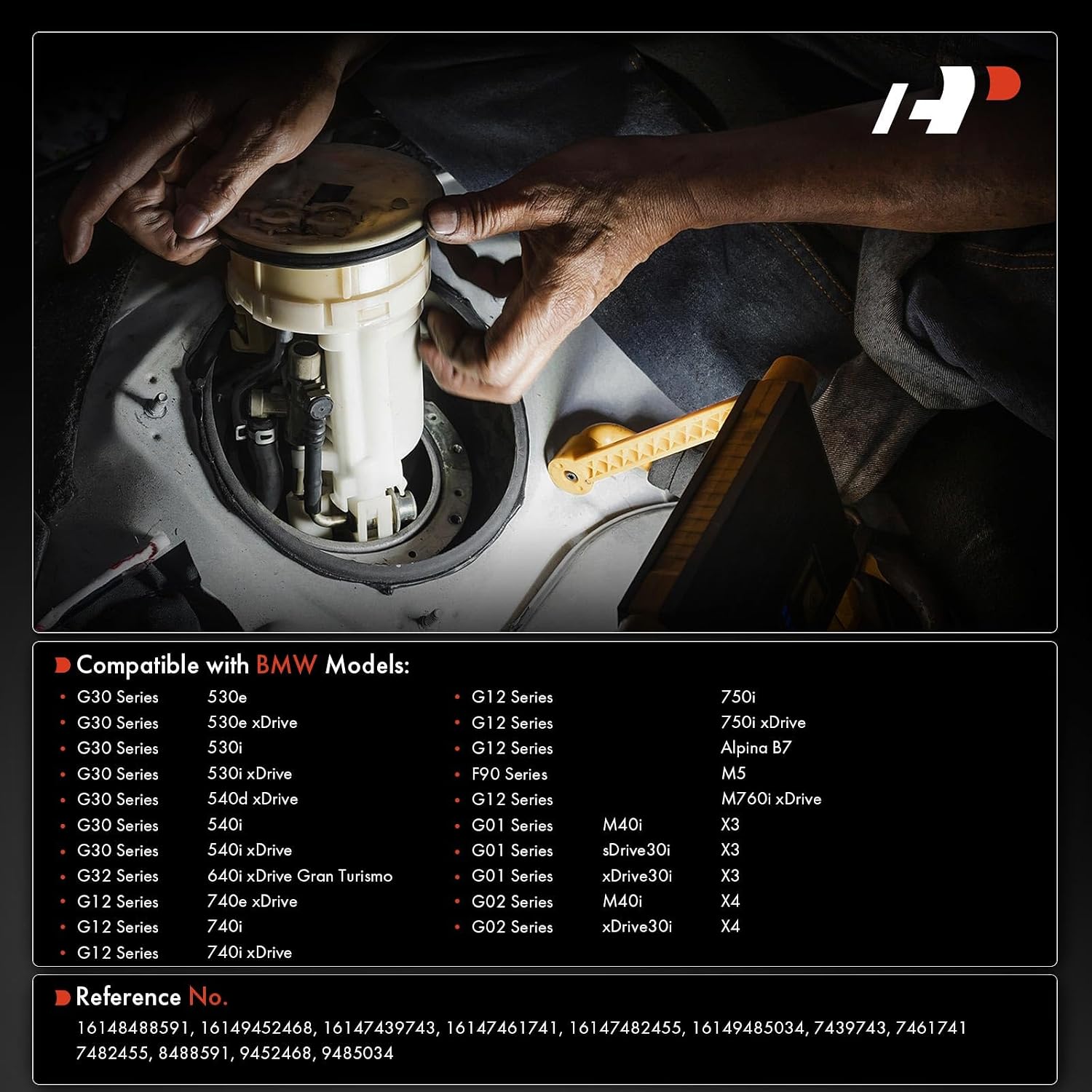 A-Premium Fuel Pump Driver Module Compatible with BMW