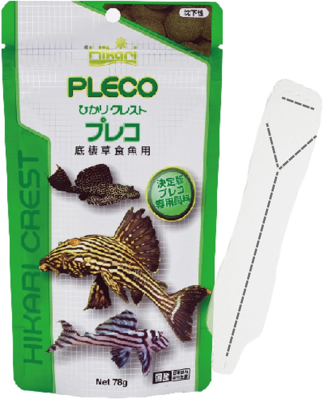 Amazon | 「セット」 キョーリン プレコ 熱帯魚 餌 78g と 餌やりスプーン | ノーブランド品 | 餌 通販