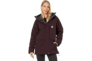 Carhartt Women's Super Dux Relaxed Fit Insulated Traditional Coat for Cutting Wind and Cold