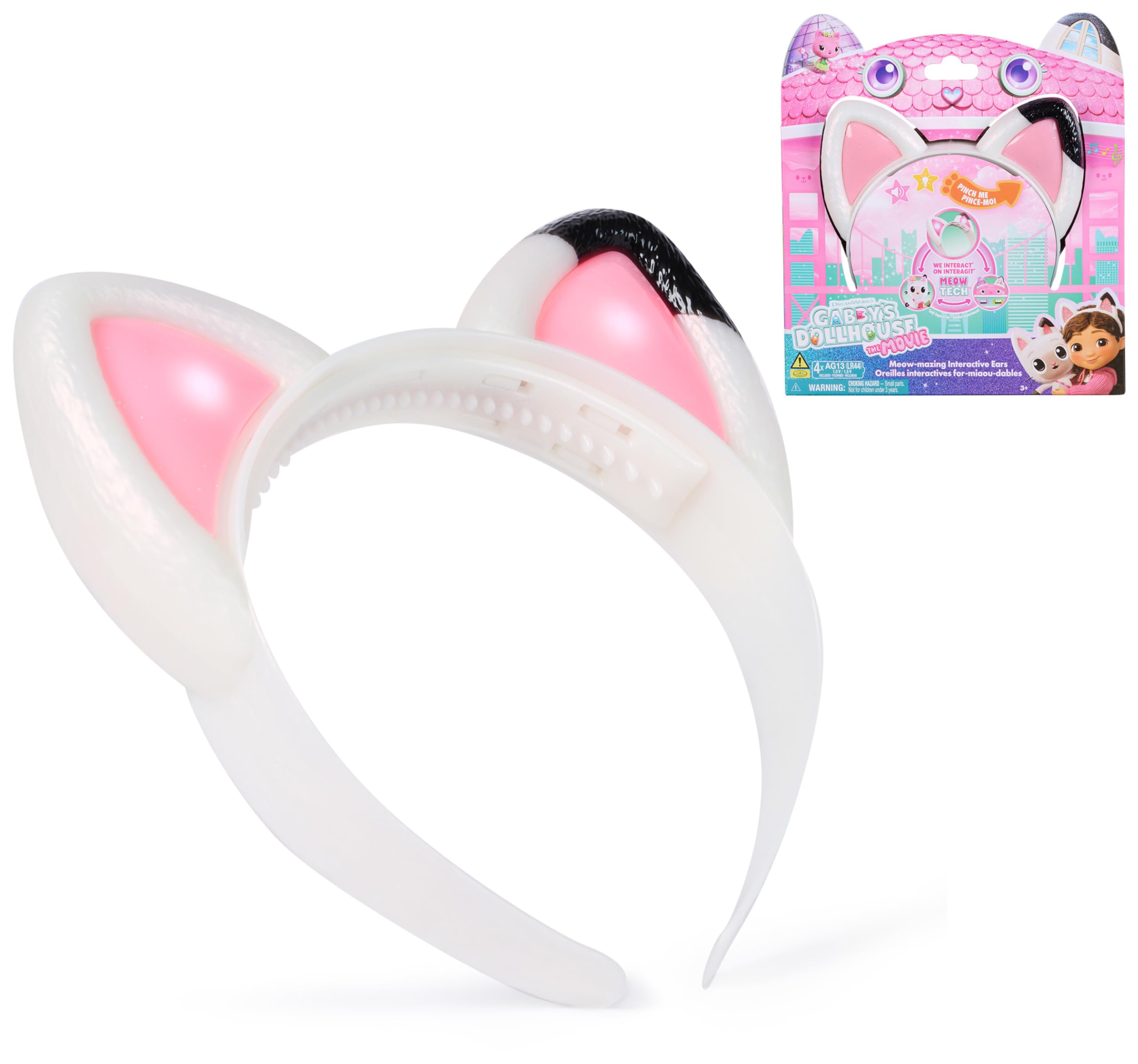 Gabby's Dollhouse The Movie Interactive Cat Ears with musical features